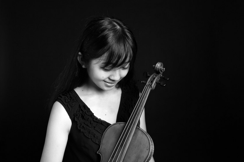 Wenjie Zhang hegedű MA diplomakoncertje