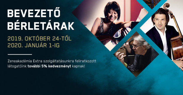 Zeneakadémia bérletek 2020