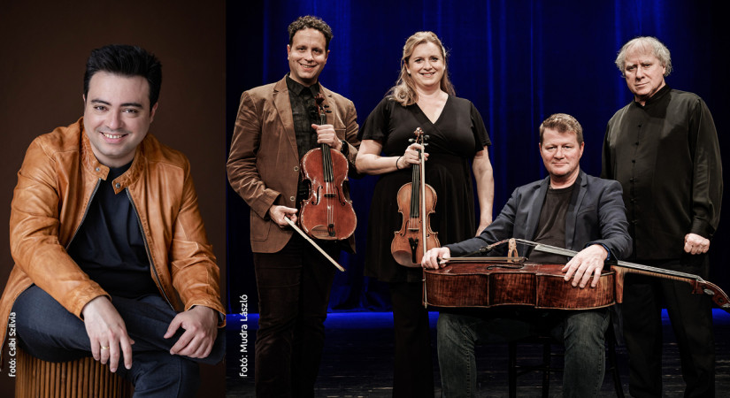 Balázs János és a Keller Quartet