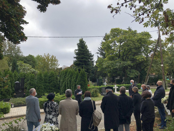 Commemoration honouring Béla Bartók, who passed away 75 years ago, held in the Farkasréti cemetery